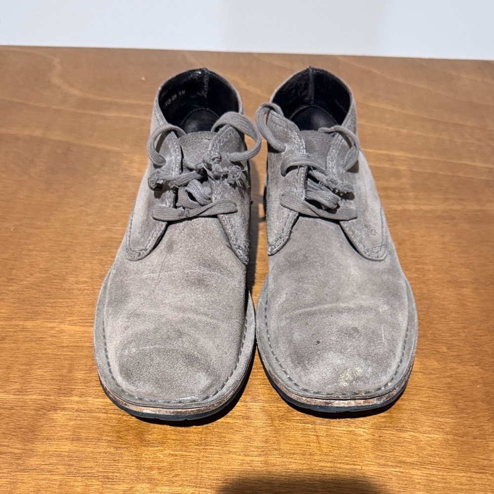 Varvatos Gray Suede Men's Shoes